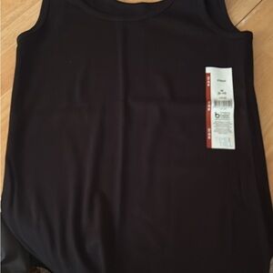 Time and Tru Black Tank Top